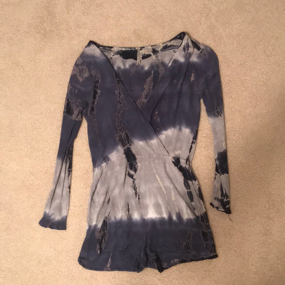 Long sleeve romper